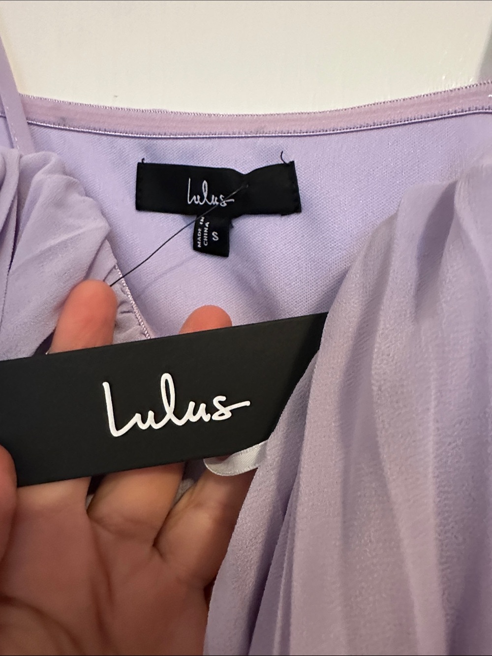 Lulu's Lavender Tiered Pleated Maxi Dress - Picture 5 of 6